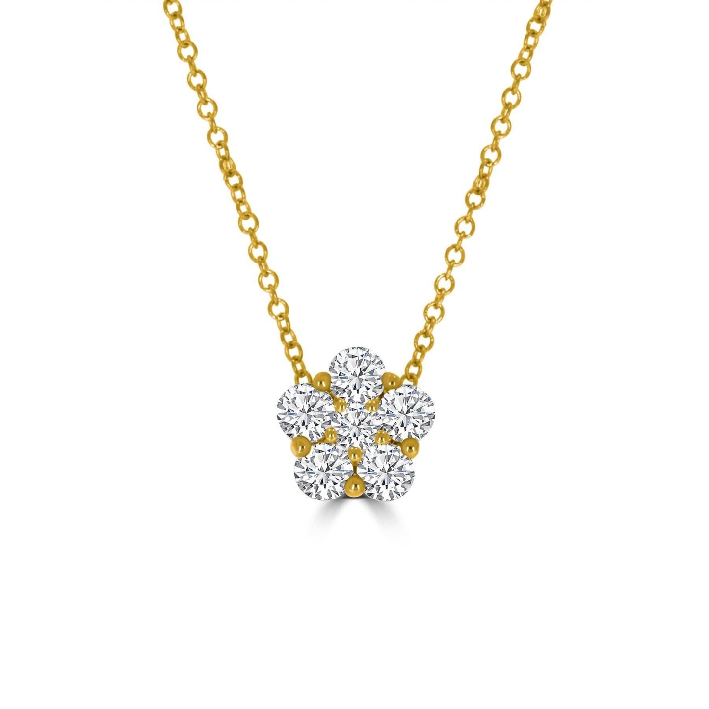 Diamond Cluster Pendant