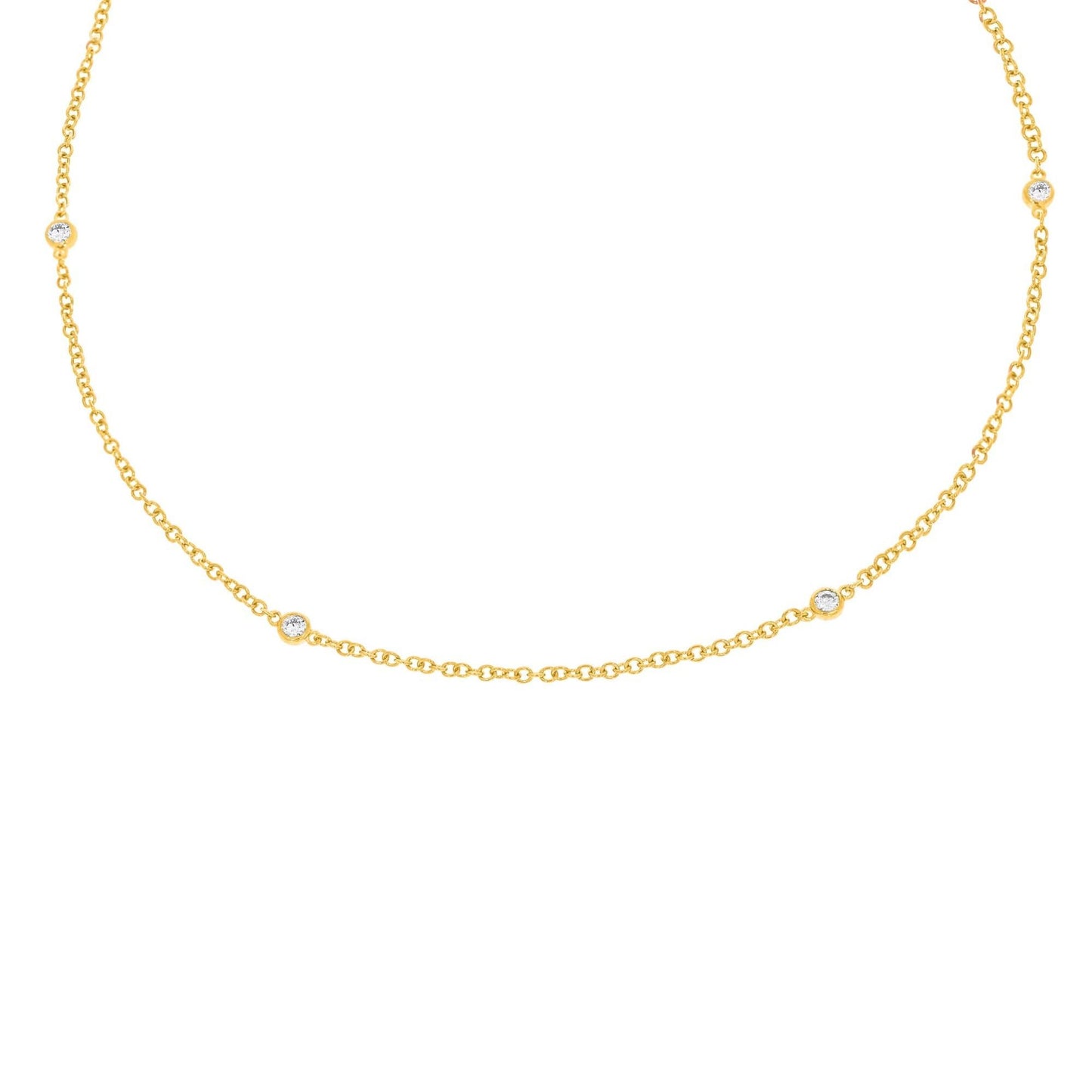 Diamond by the Yard Necklace