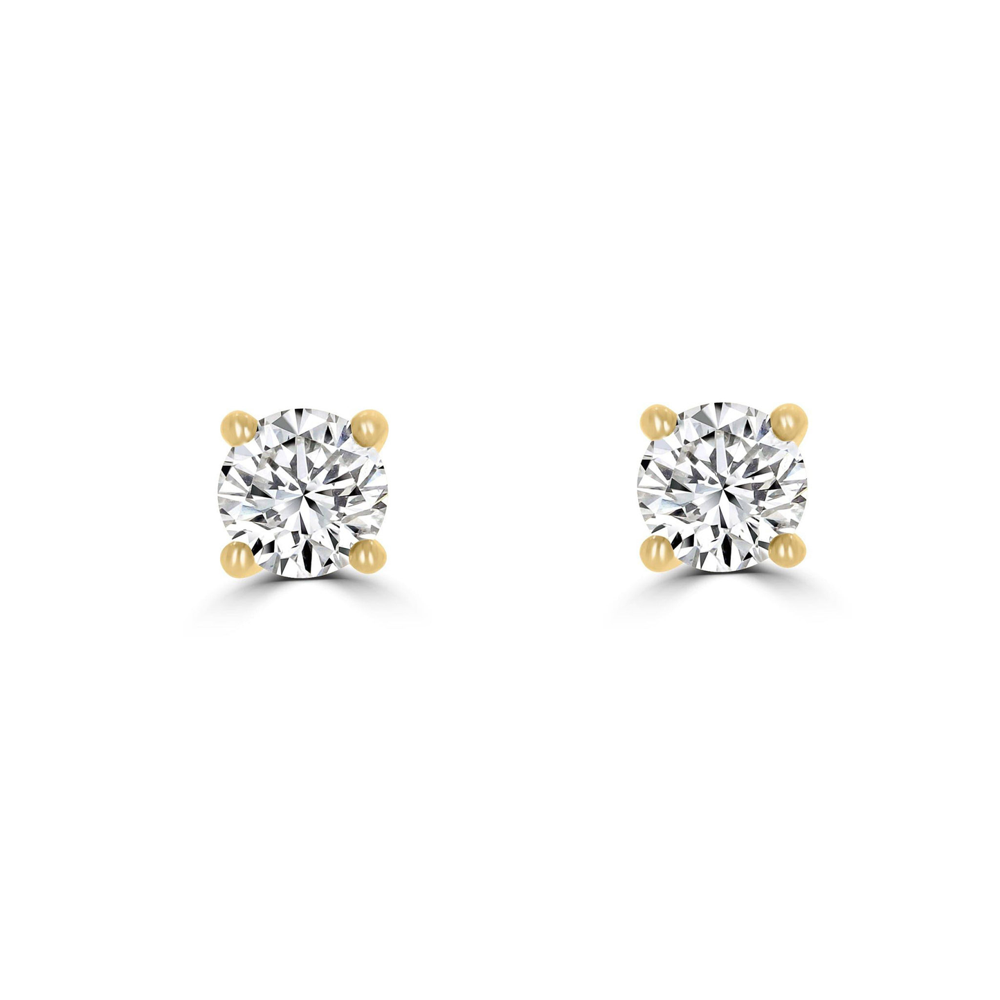 Timeless 0.35ct 4 Claw Earrings