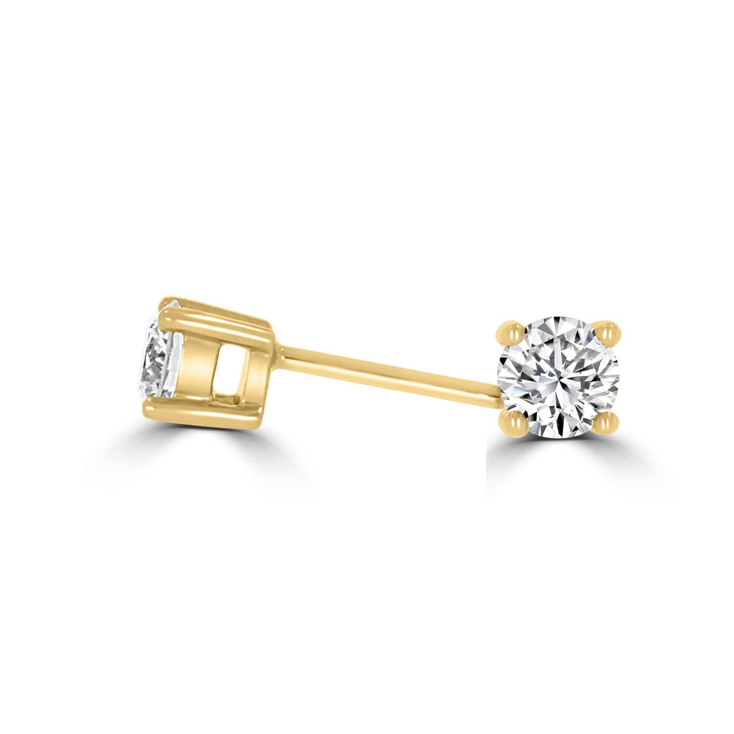 Timeless 0.35ct 4 Claw Earrings