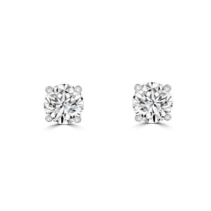 Timeless Diamond 0.40 tcw 4 Claw Earrings