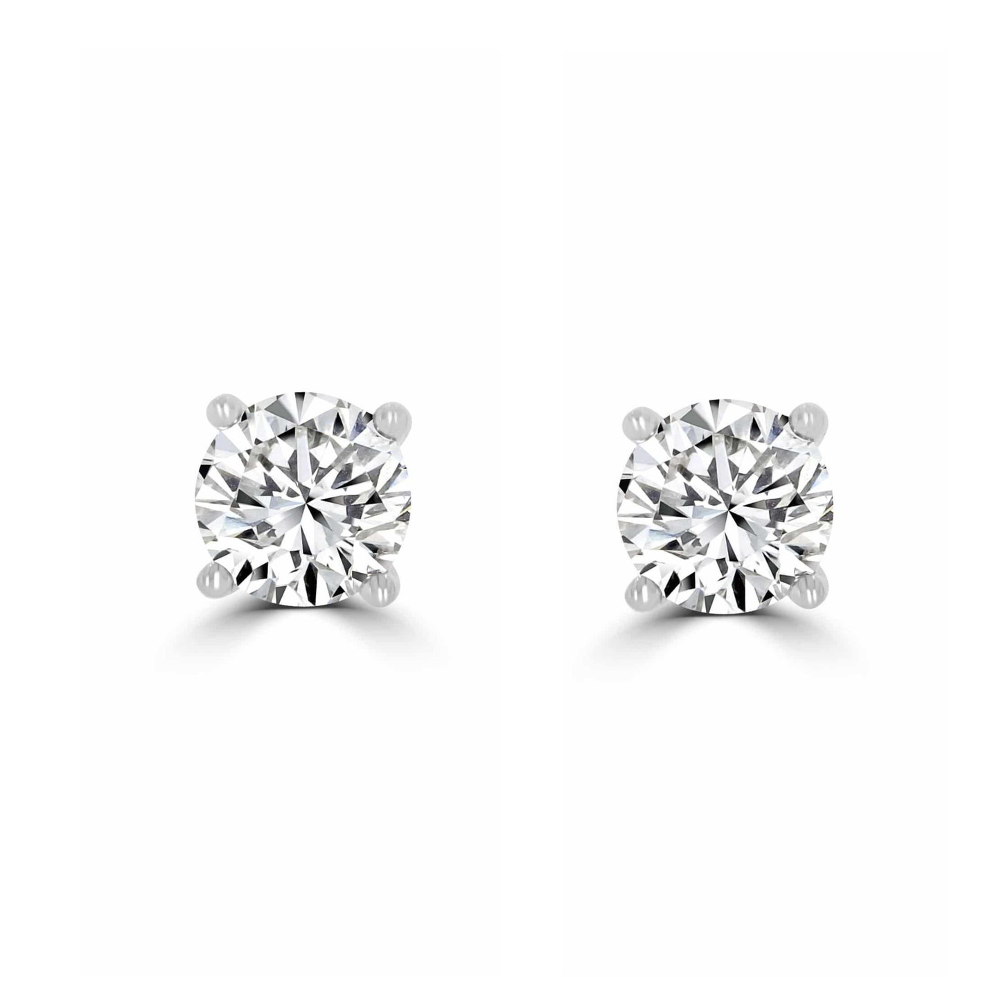 Timeless Diamond 0.50 tcw 4 Claw Earrings