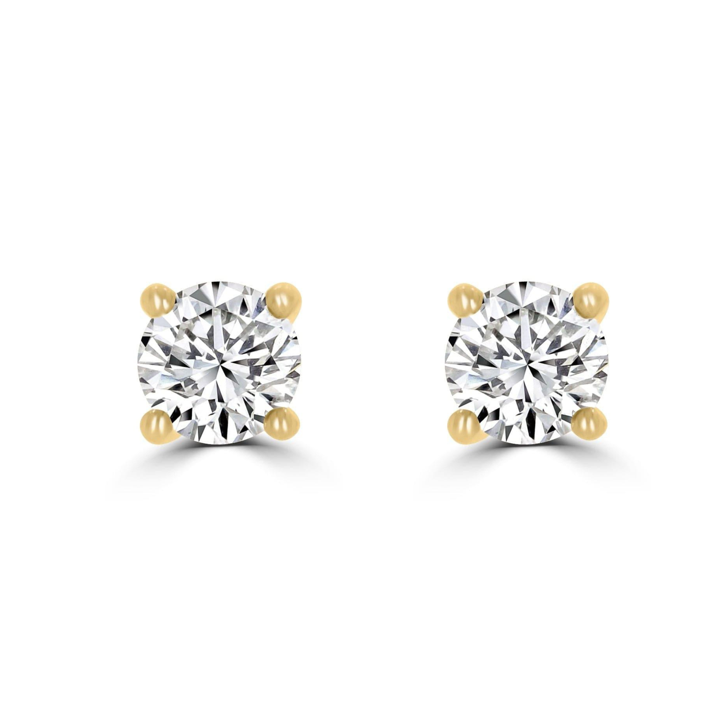 Timeless Diamond 0.60 tcw 4 Claw Earrings