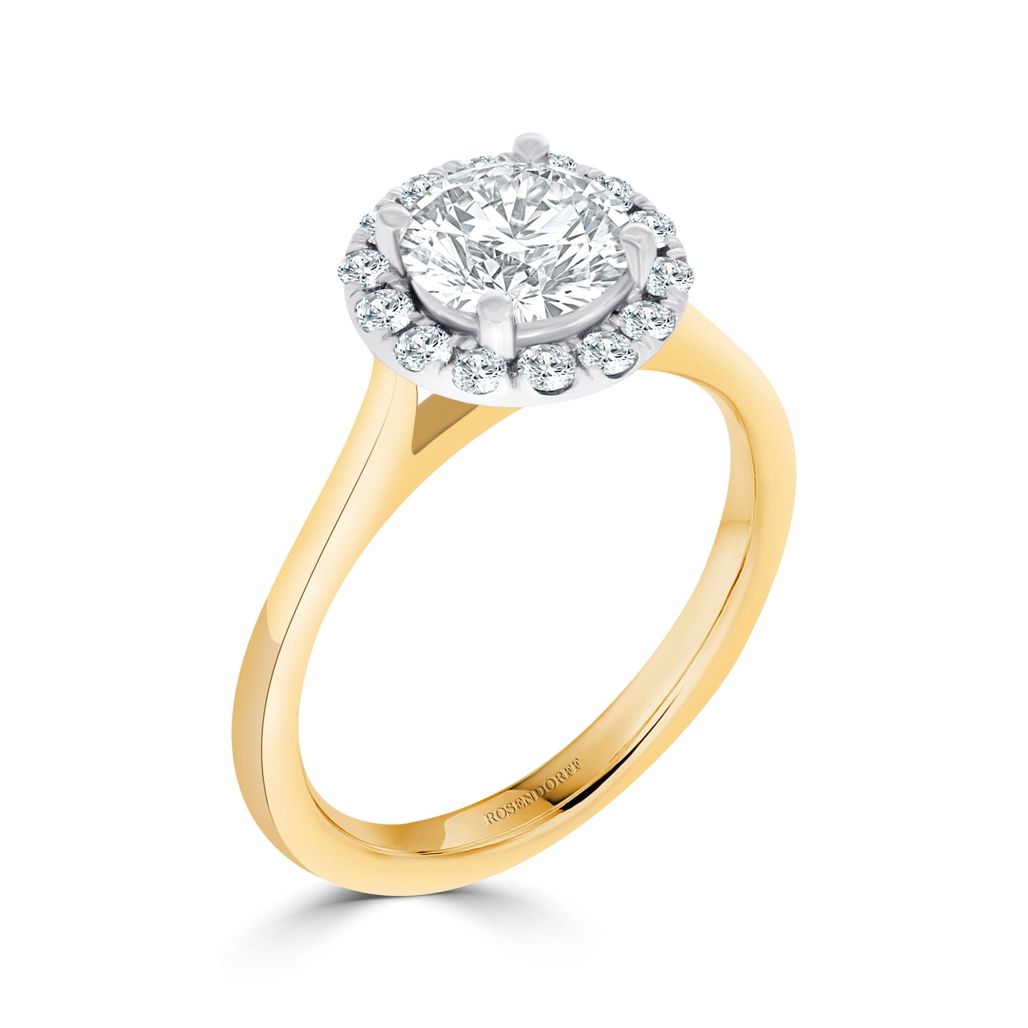 CJ Diamond Halo Ring