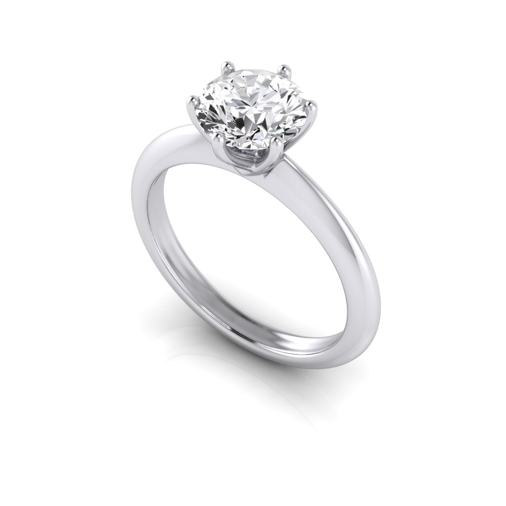 Gill Round Brilliant Ring