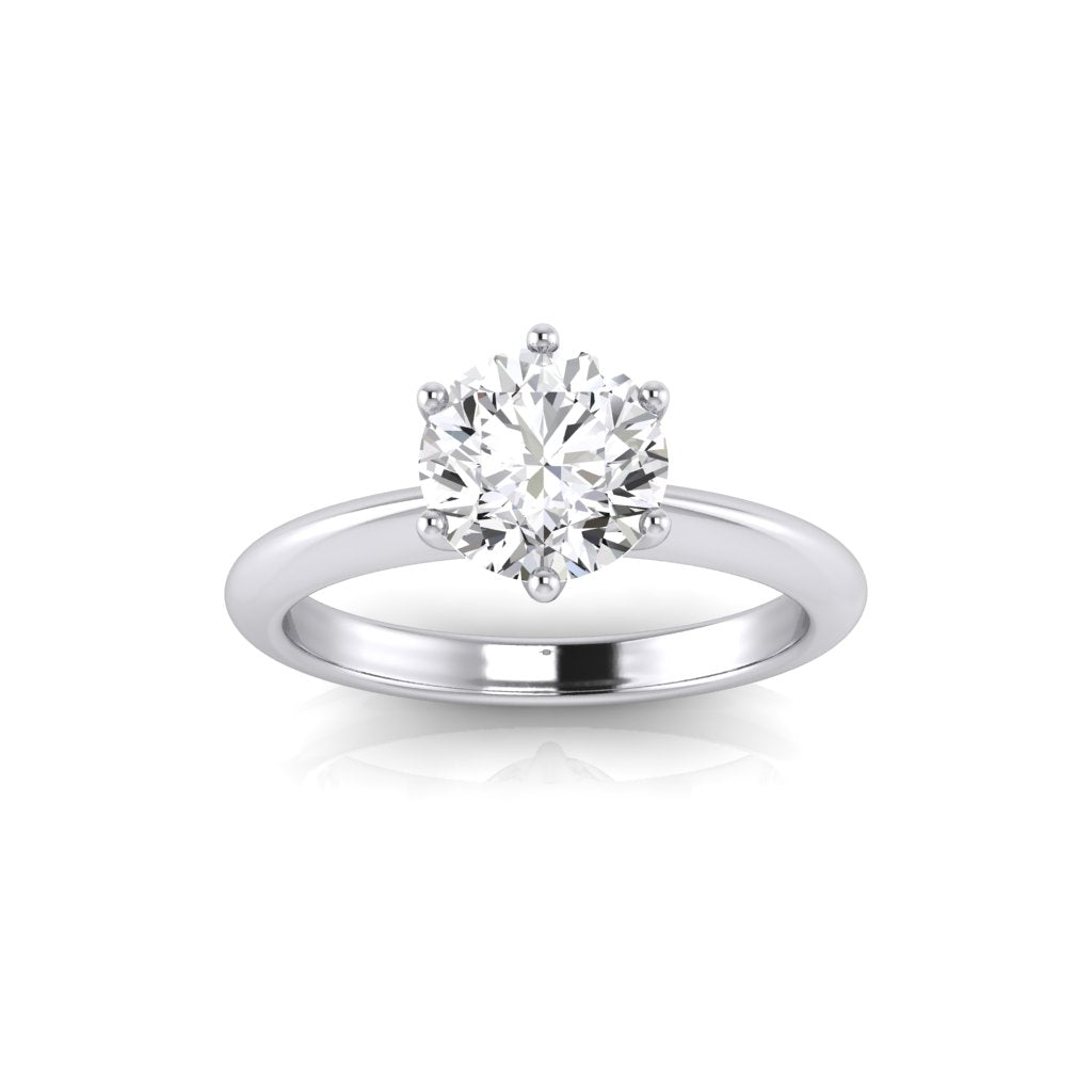 Gill Round Brilliant Ring