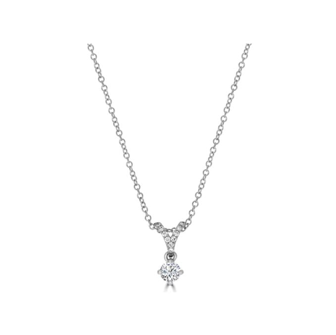 Diamond Drop Pendant