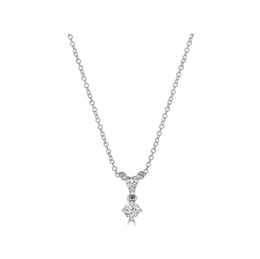 Diamond Drop Pendant