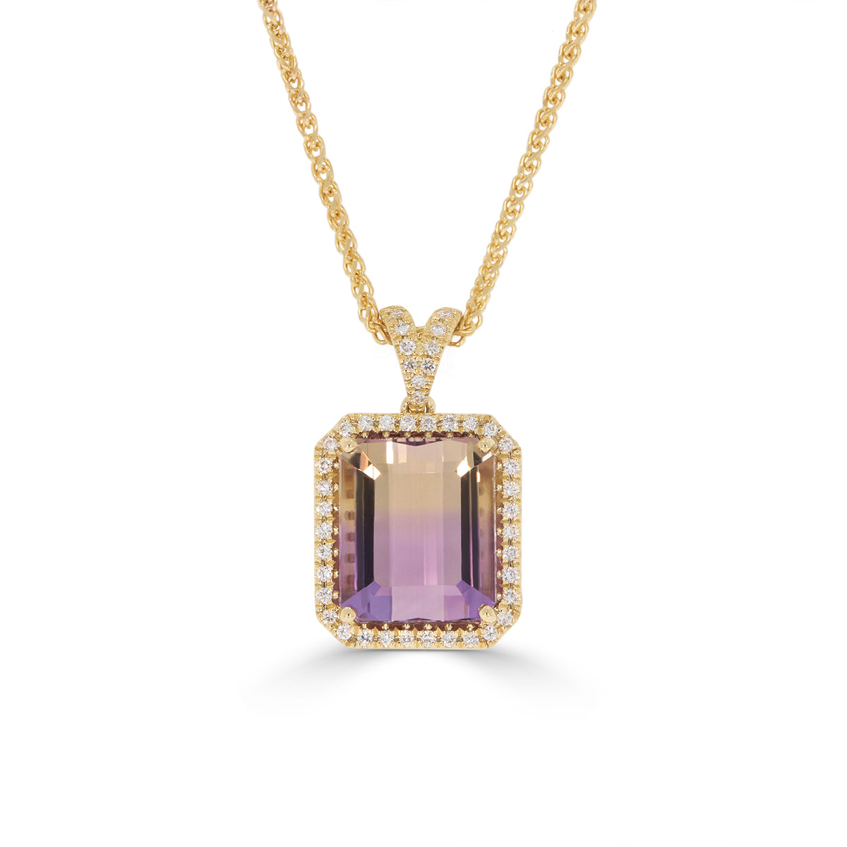 Ametrine necklace store