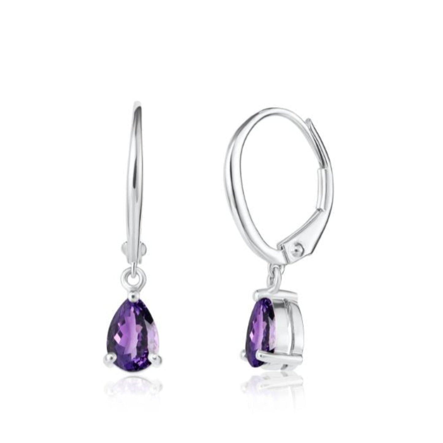 Amethyst Drop Earrings