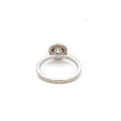 Ariel Diamond Double Halo Engagement Ring