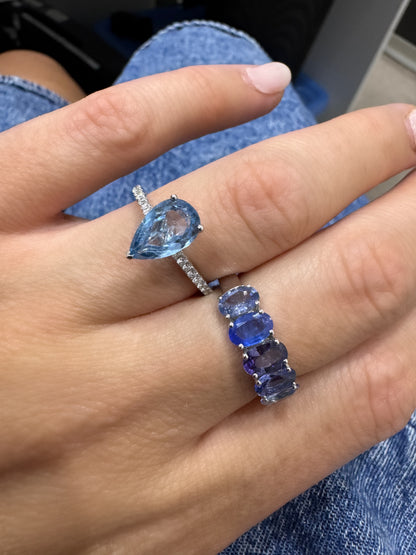 5st Blue Sapphire Ring