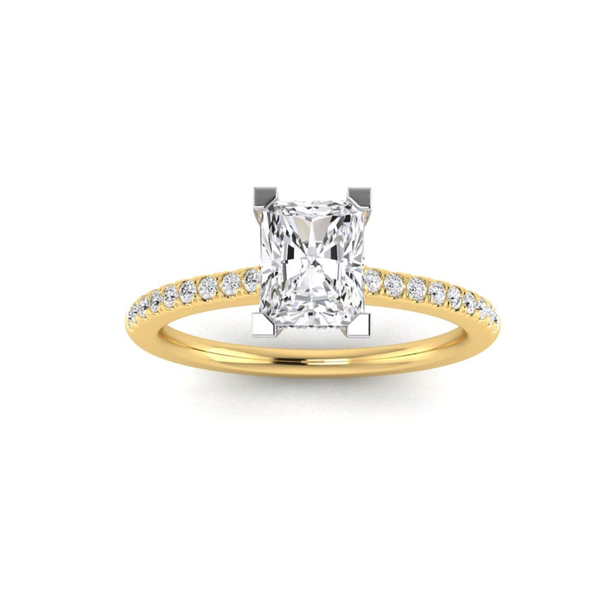 Molly Radiant Diamond Solitaire Ring