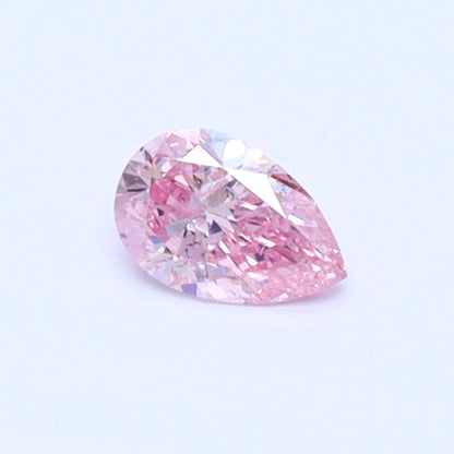 Argyle Pear 0.14ct 6PP SIAV Certified Loose Pink Diamond From WA