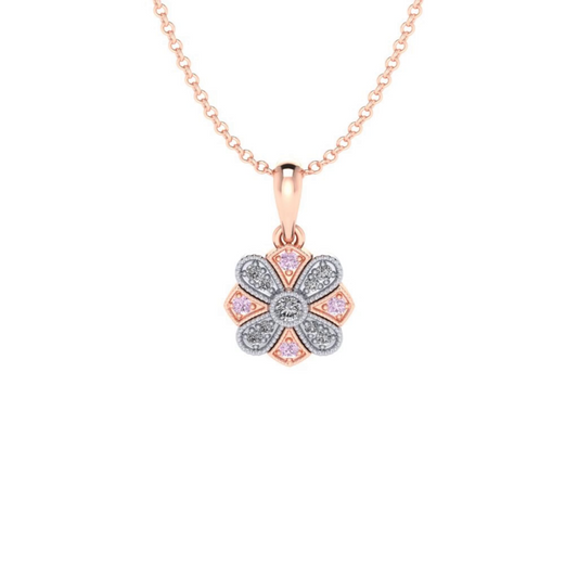 Eminence Pinks Vintage Pendant - Rosendorff Diamonds