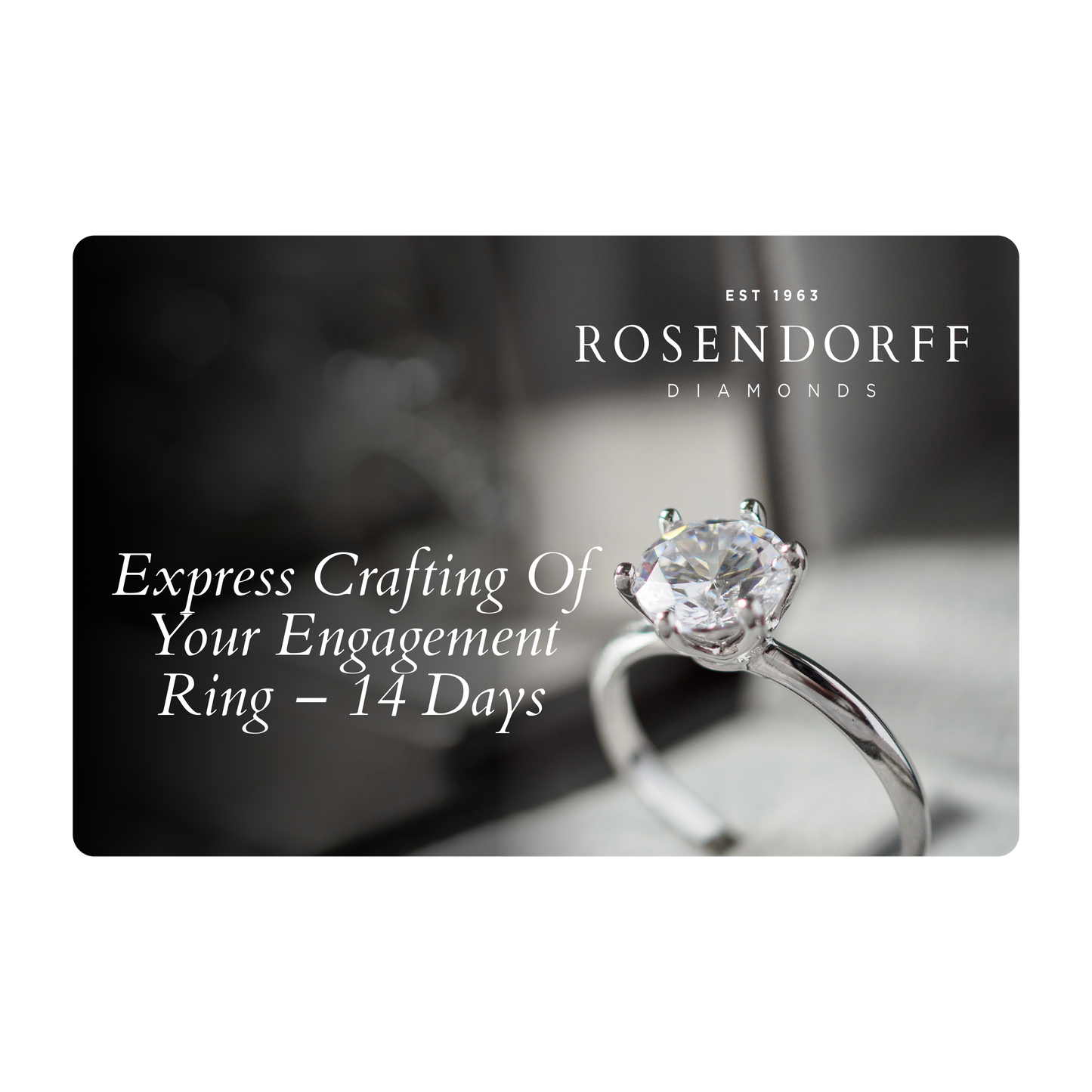 Express Crafting of Your Engagement Ring – 14 Days