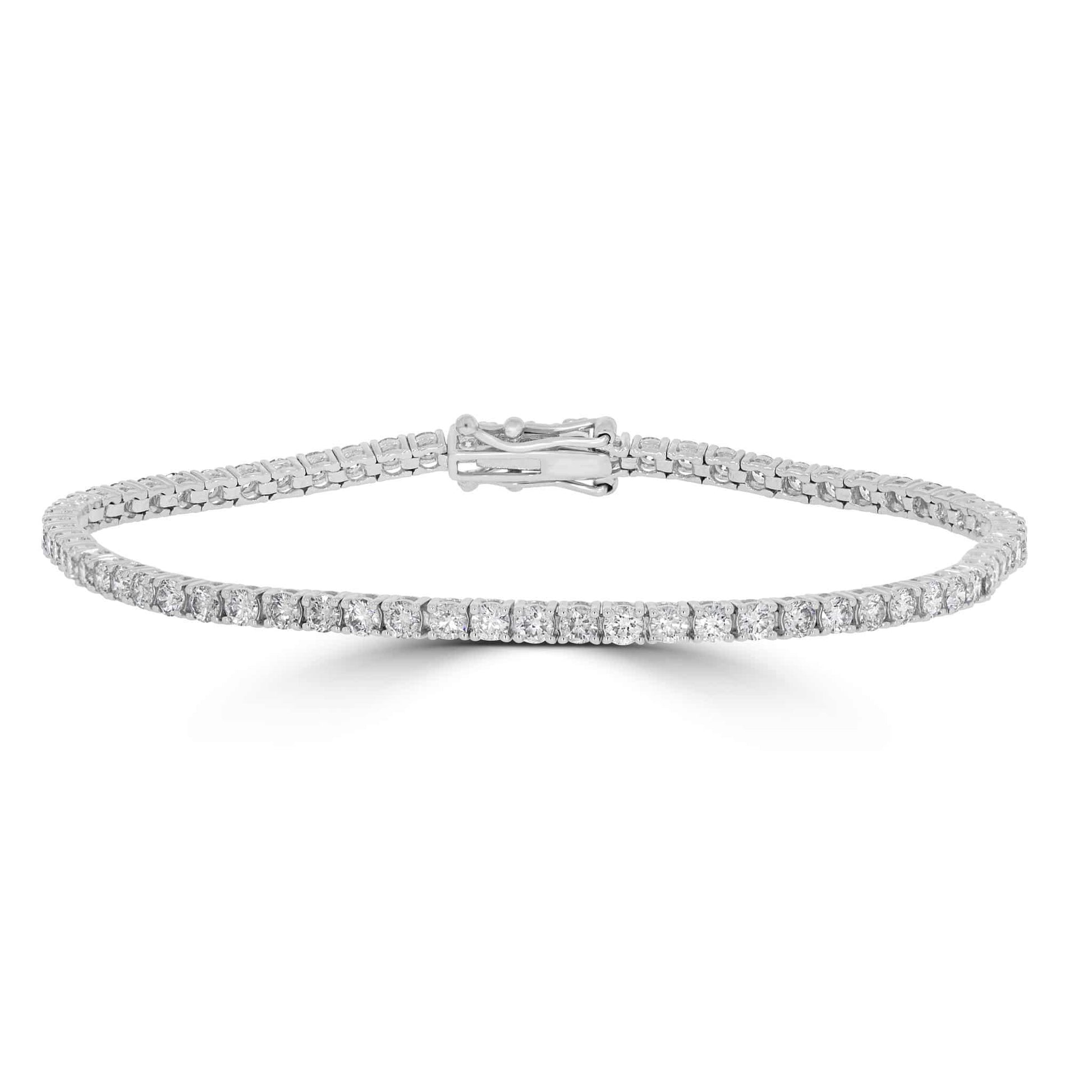 1.95ct Diamond Tennis Bracelet | 18ct White Gold