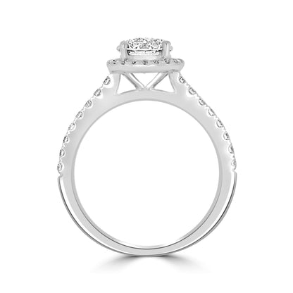 Nadia Diamond Halo Ring