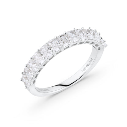 Radiant Eternity Diamond Ring