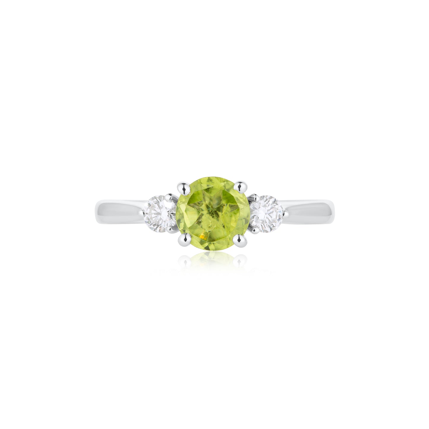 Peridot Trilogy Ring