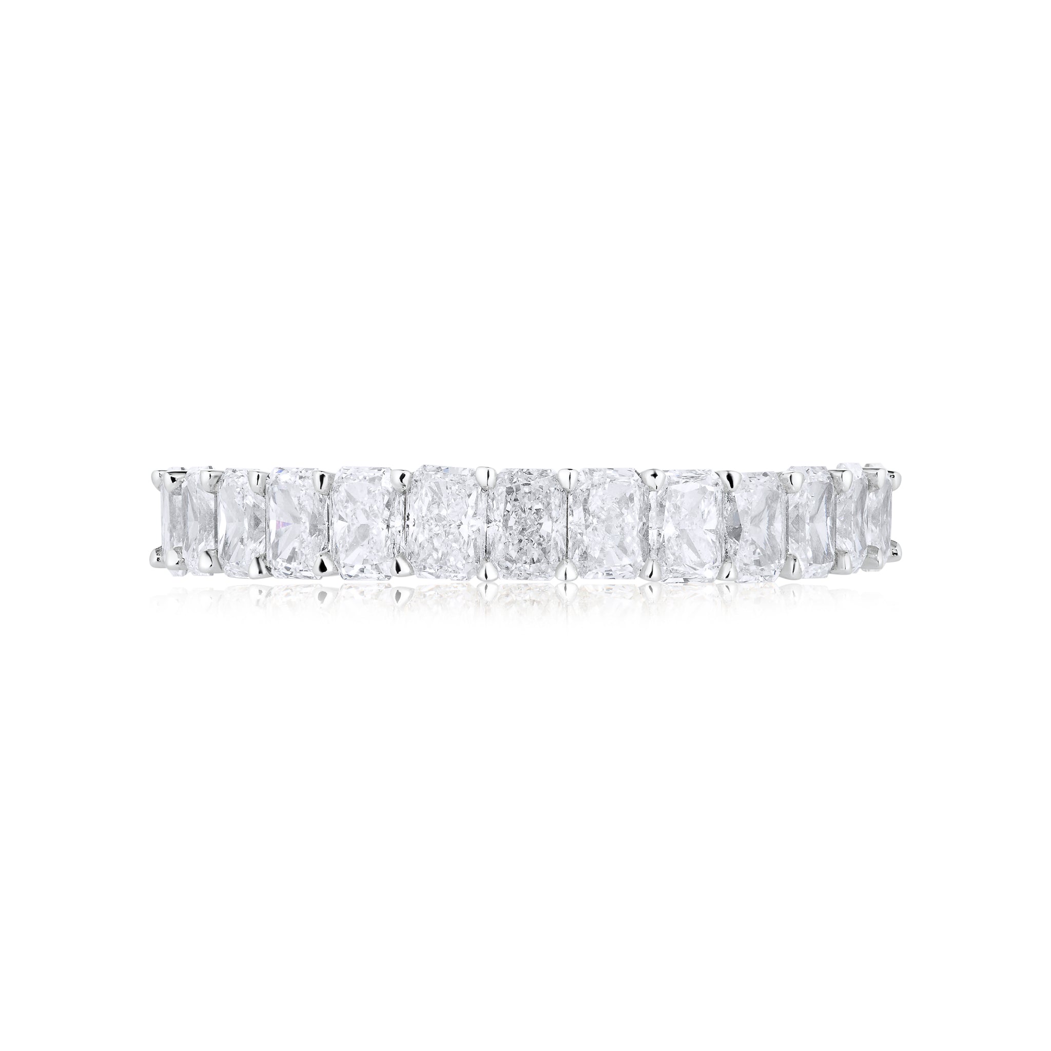 Radiant Eternity Diamond Ring