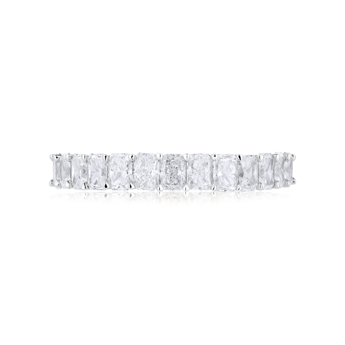 Radiant Eternity Diamond Ring