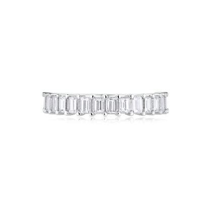 Emerald Cut Eternity Ring