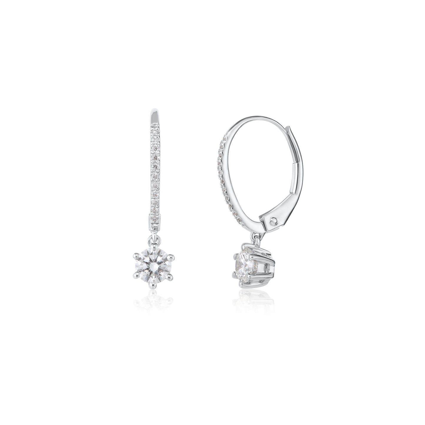 Diamond Drop Earrings