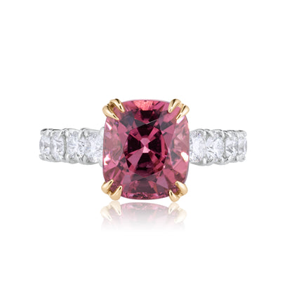 Pink Tourmaline Cushion-Cut
