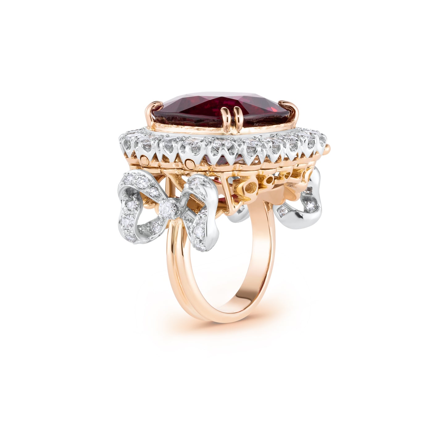 Rubellite Cushion-Cut