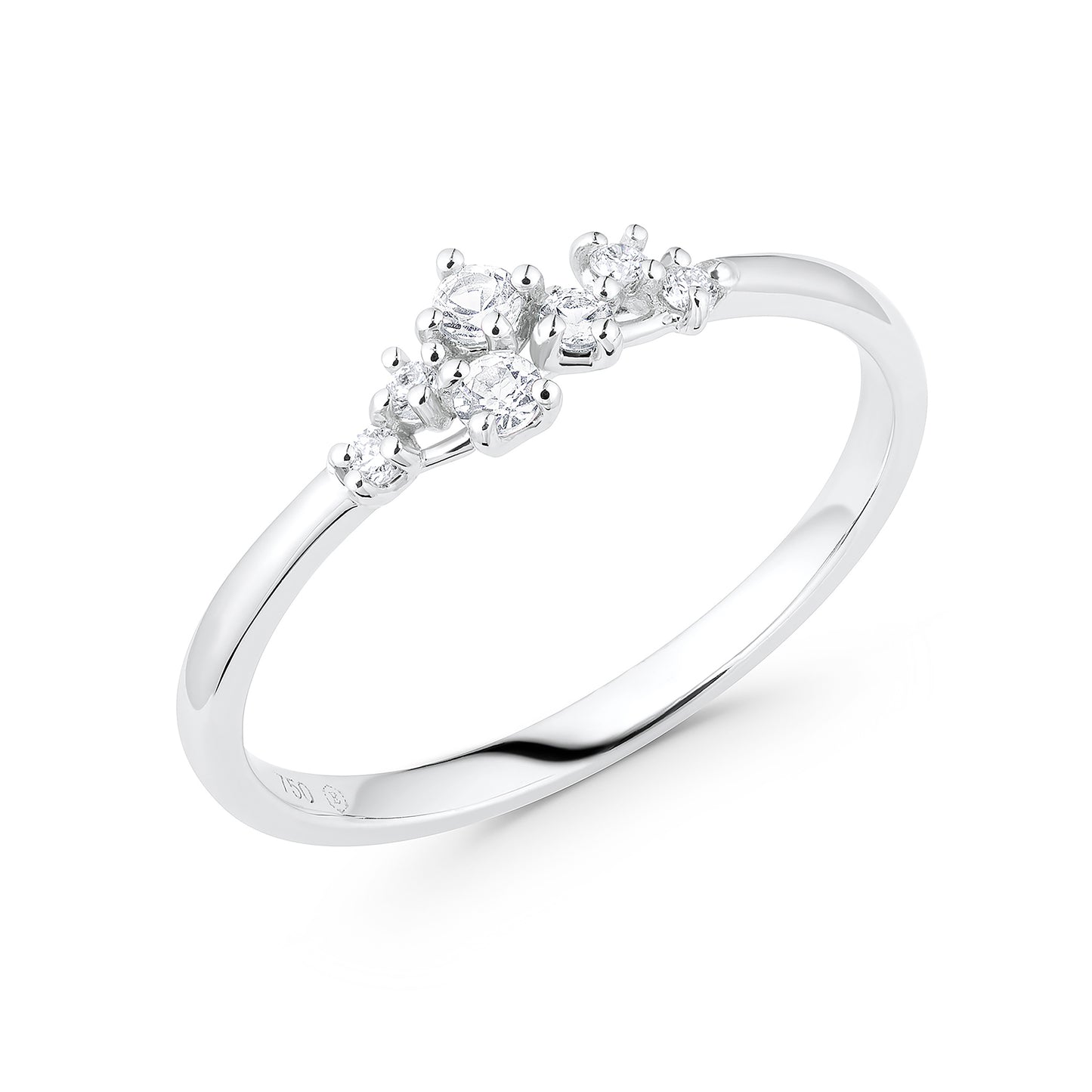 7 Stone Diamond Ring