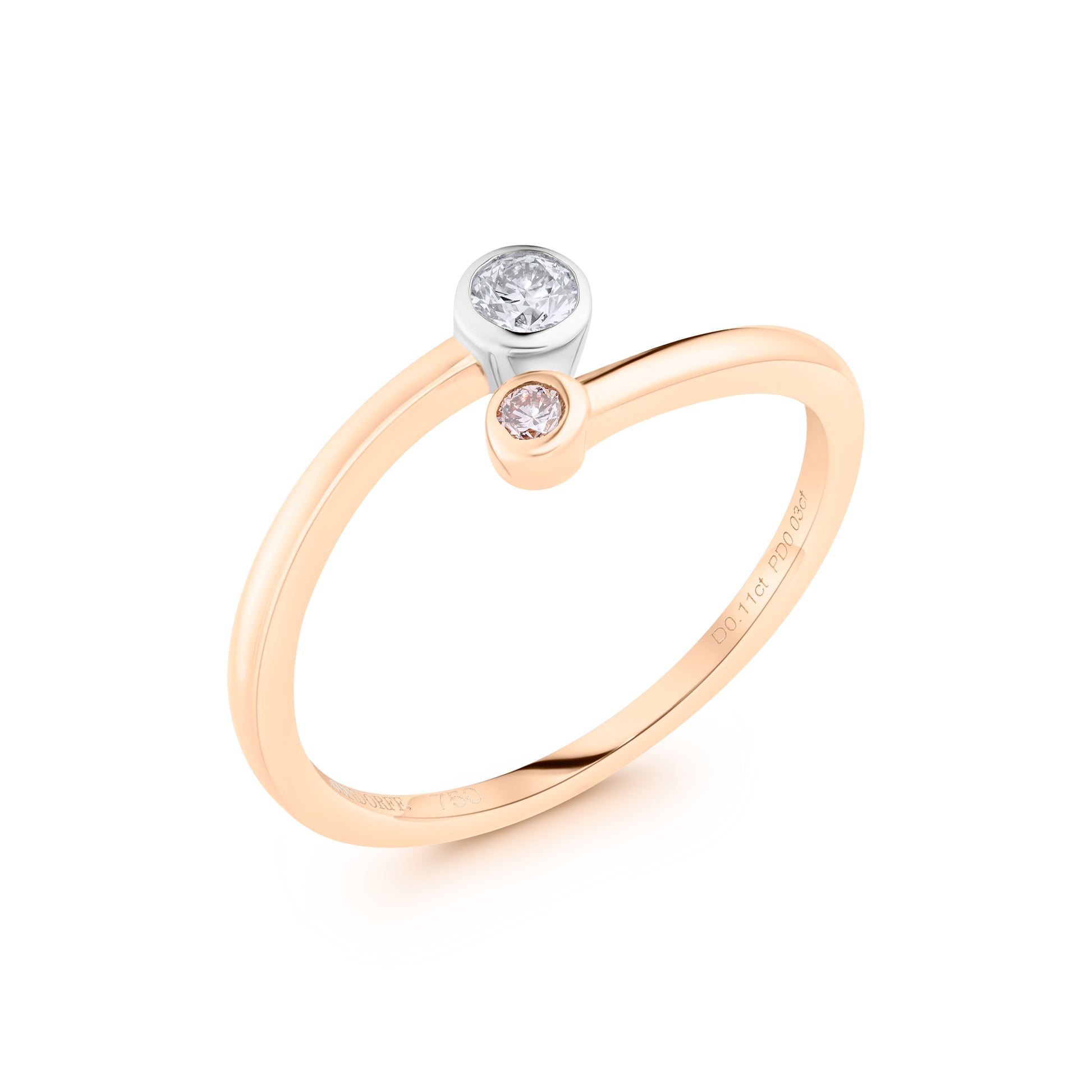 Eminence Pinks Double Twist Ring