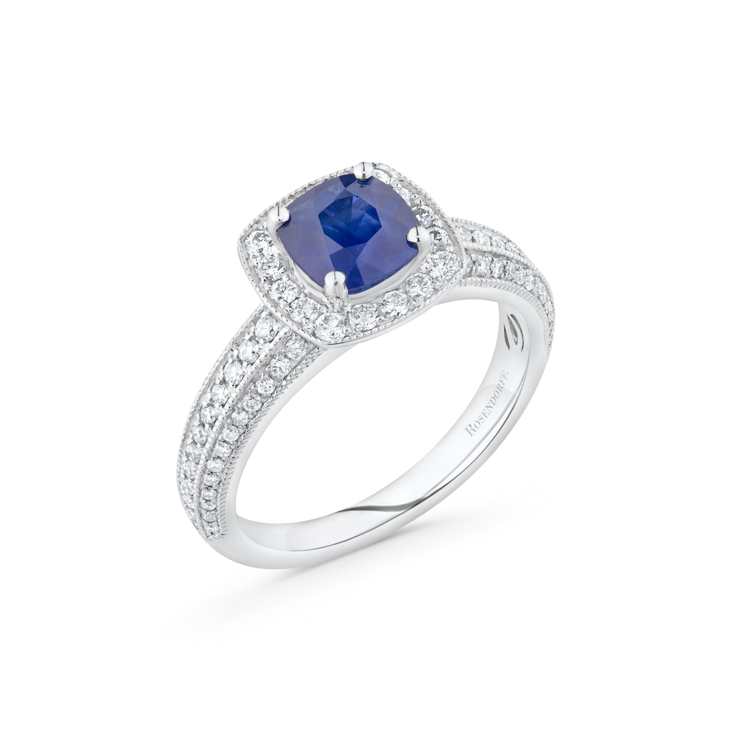 1.44ct Royal Blue Sapphire Ring