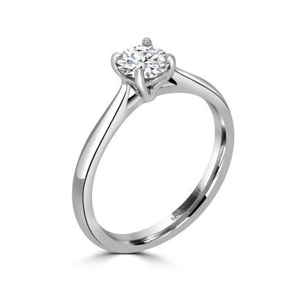 Tina Diamond Solitaire Engagement 4 Claw Ring