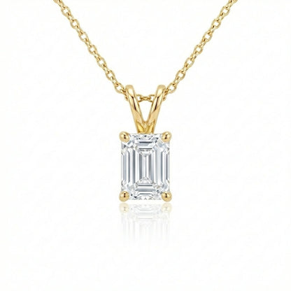 Pendant Emerald Natural Diamonds (GIA)