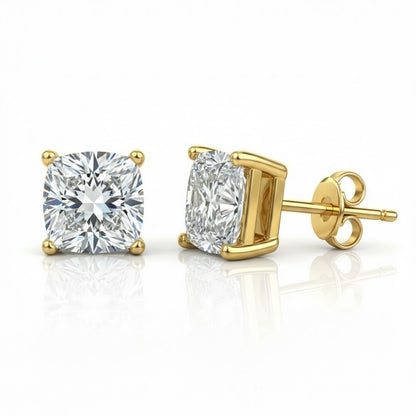 Matched Pair  2=2.01ct Cushion Natural Diamonds (GIA)