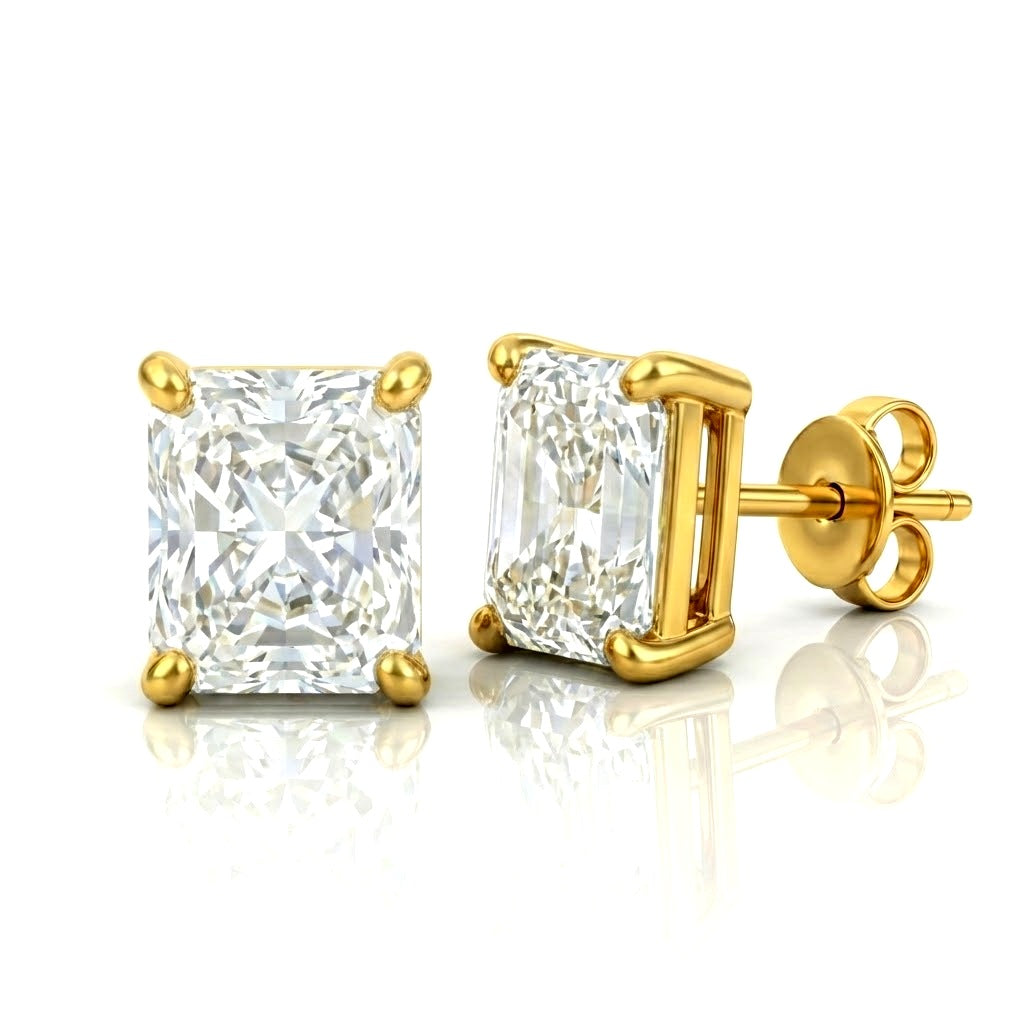 Matched Pair  2=2.01ct L Radiant Natural Diamonds (GIA)