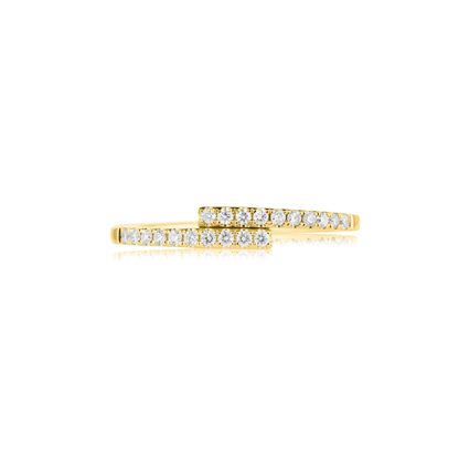 Diamond Split Ring