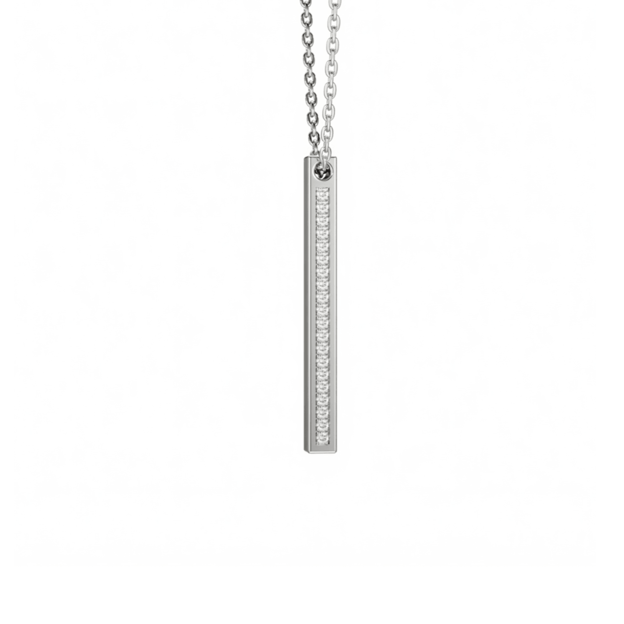 Drop Diamond Bar Pendants