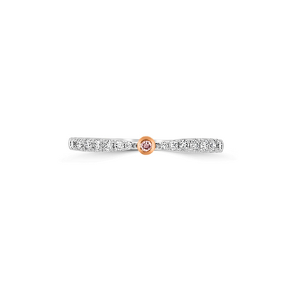 Eminence Pinks Diamond Bow Tie Ring