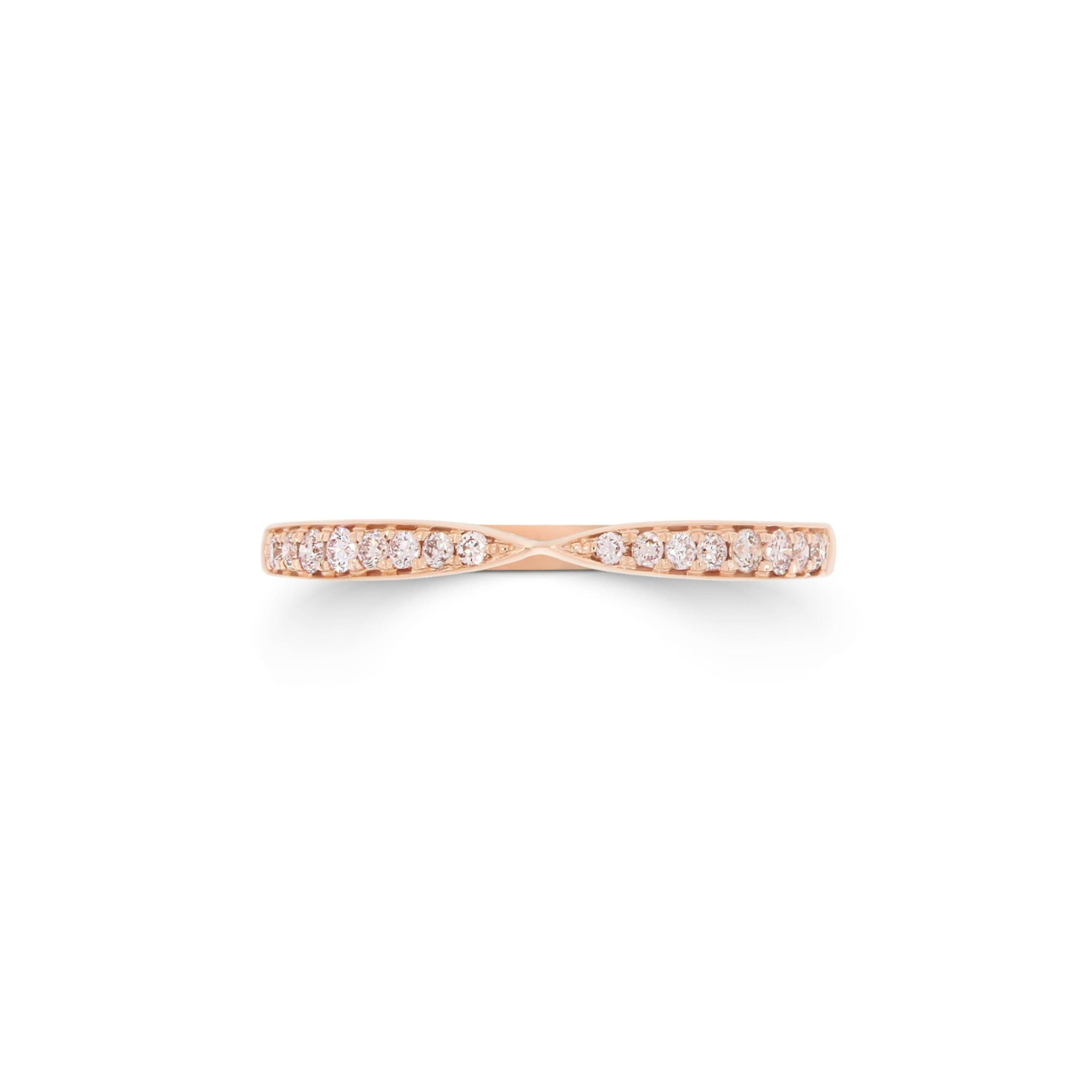 Eminence Pinks Diamond Bow Tie Ring