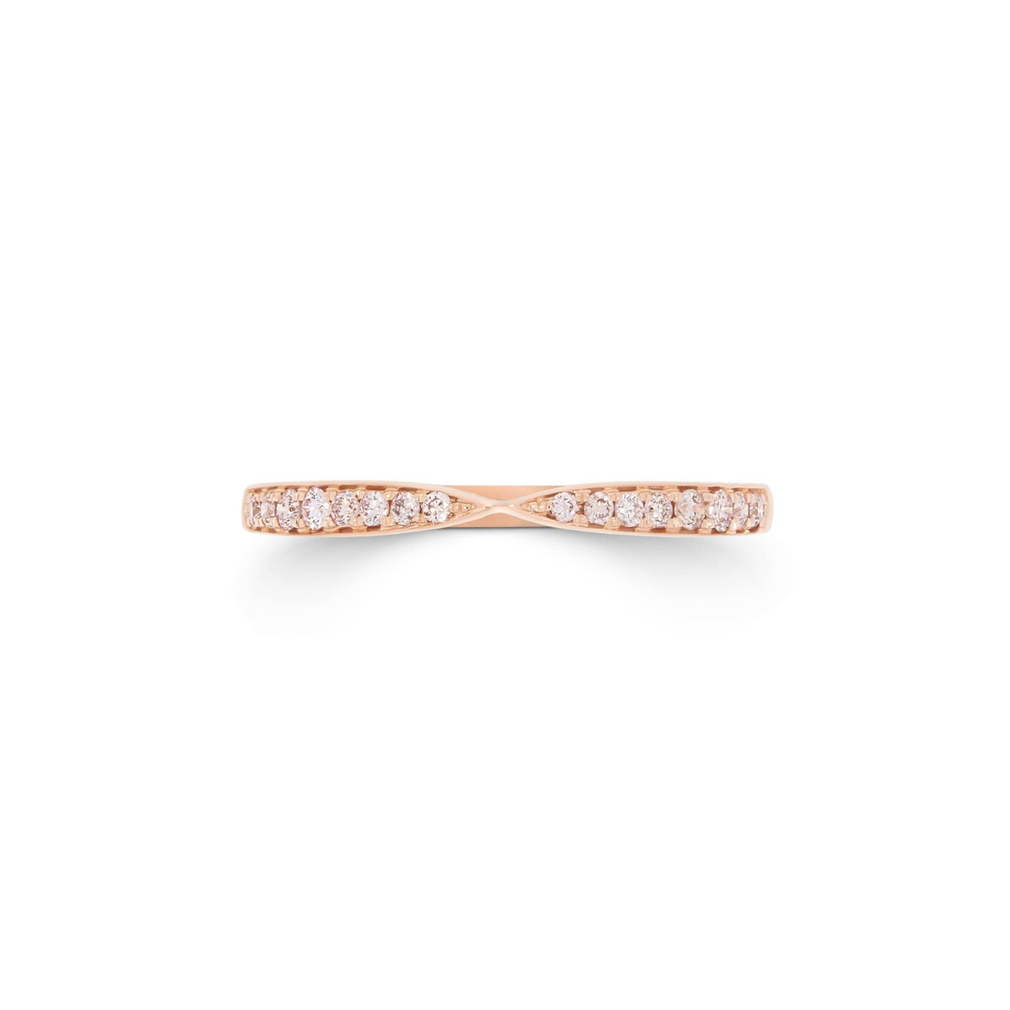 Eminence Pinks Diamond Bow Tie Ring
