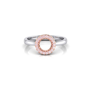 Eminence Pinks Diamond Circle of Life Ring