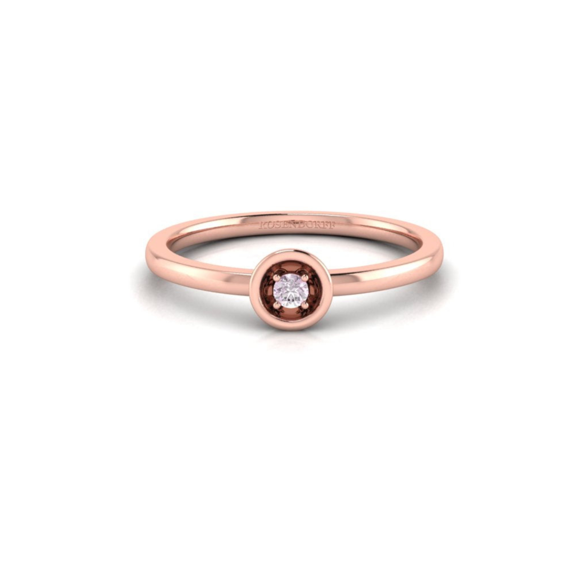 Eminence Pinks Illusion Set Solitaire Ring