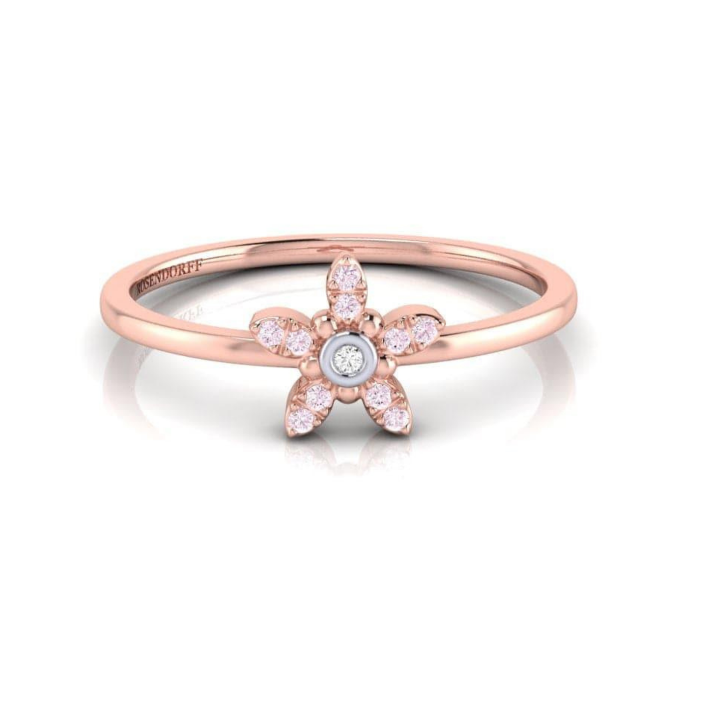 Eminence Pinks Diamond Star Ring