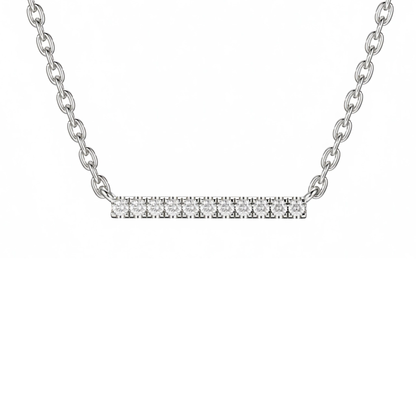 Full Diamond Bar Pendants