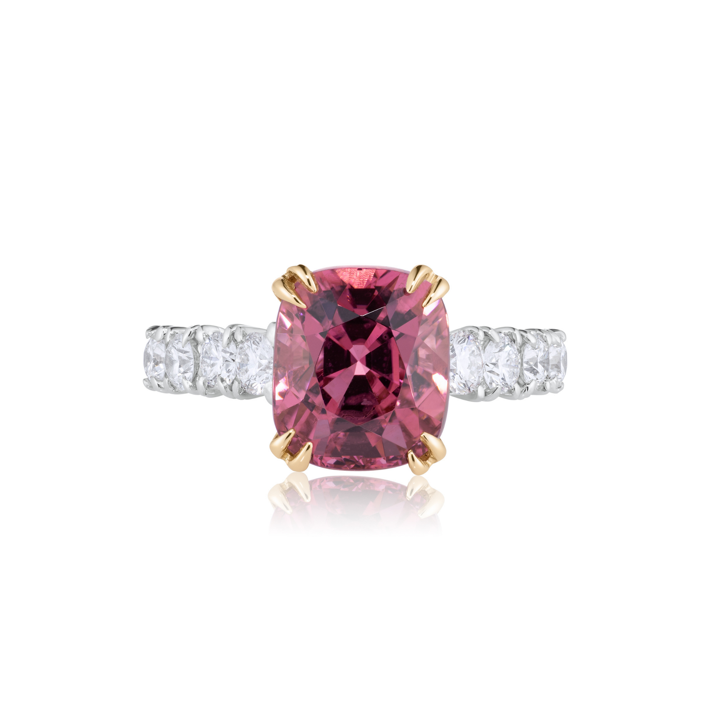 Pink Tourmaline Cushion-Cut