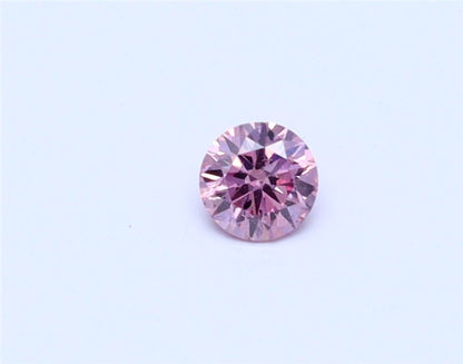 4PP 0.12ct Certified Loose Pink Diamond From WA