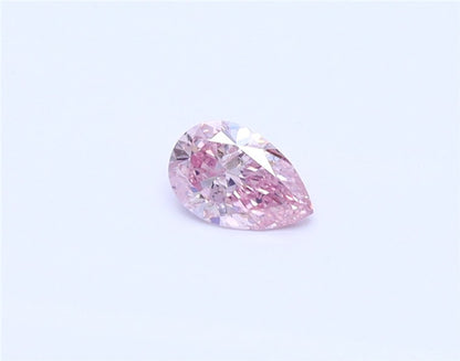 Argyle Pear 0.14ct 6PP SIAV Certified Loose Pink Diamond From WA