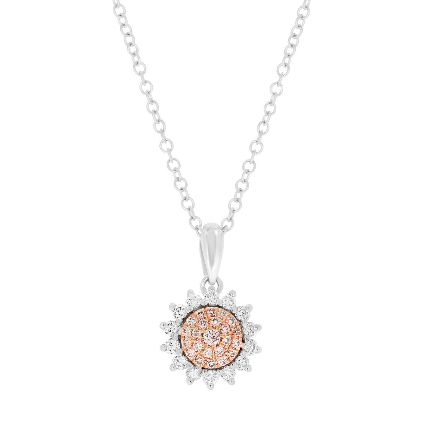 Eminence Pinks Sunflower Pendant